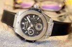 Hublot MECA-10 Automatic Watch Replica Steel Skeleton Dial